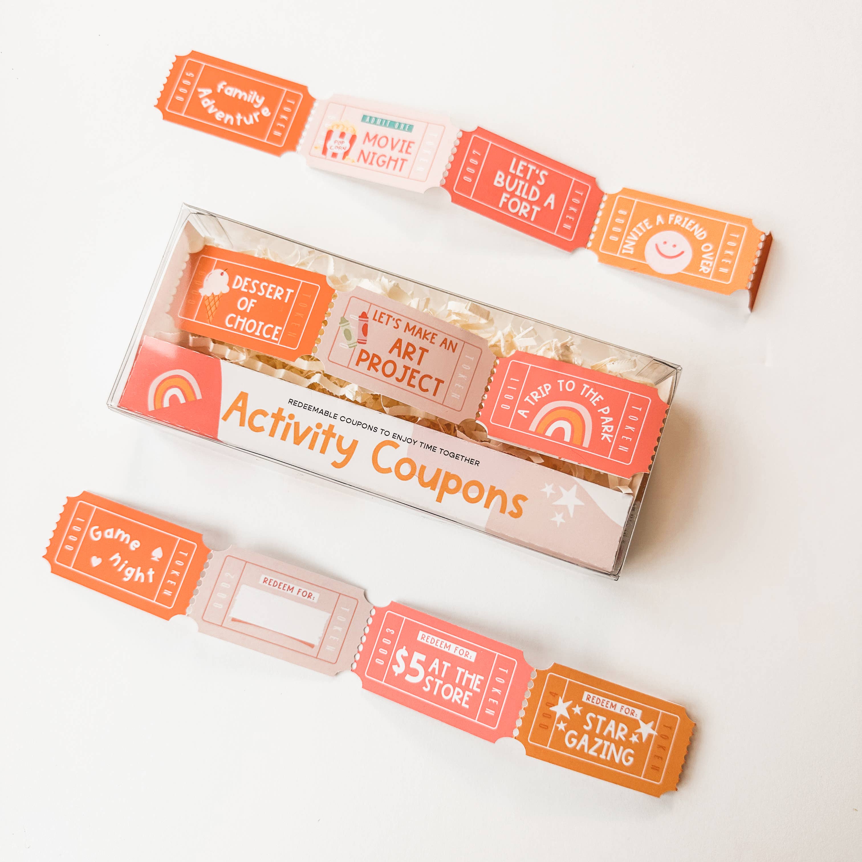 Curated for You Gifts - Wholesale Keepsake Coin/Token - Activity Tickets for Kids 1354