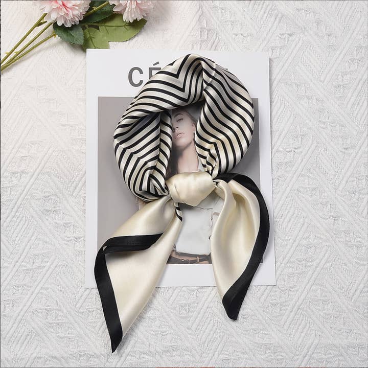 100% Silk Square Scarf – Paisley, Floral & Abstract Prints for wholesale by DrifWoo