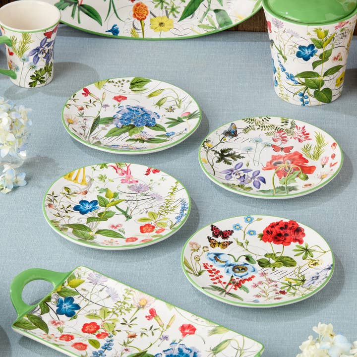 Certified International – wholesale Salad plate – Greenhouse Salad Plates 8.5in asst