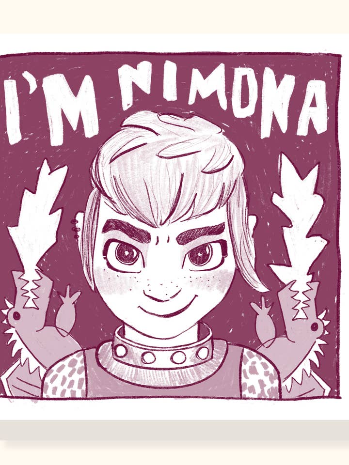 Je suis Nimona Print pour la vente par Lily Wenndt Illustration