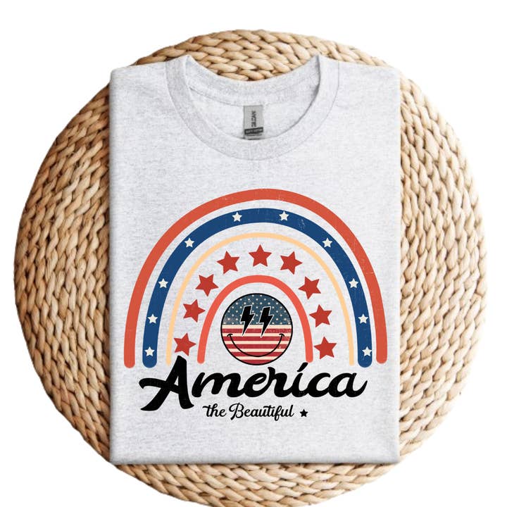 Camiseta del 4 de julio América la Bella para venta al por mayor de Londas Tees and Tumblers