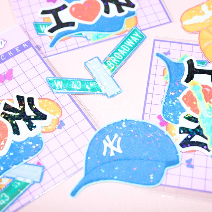 New York Sticker Pack #2 - NYC - New Yorker - New York City  for wholesale by Espyz Studio