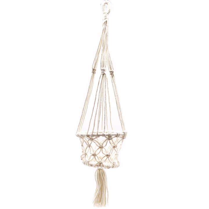 AW Artisan - Wholesale Hanging Planter - Macrame planters - Small1
