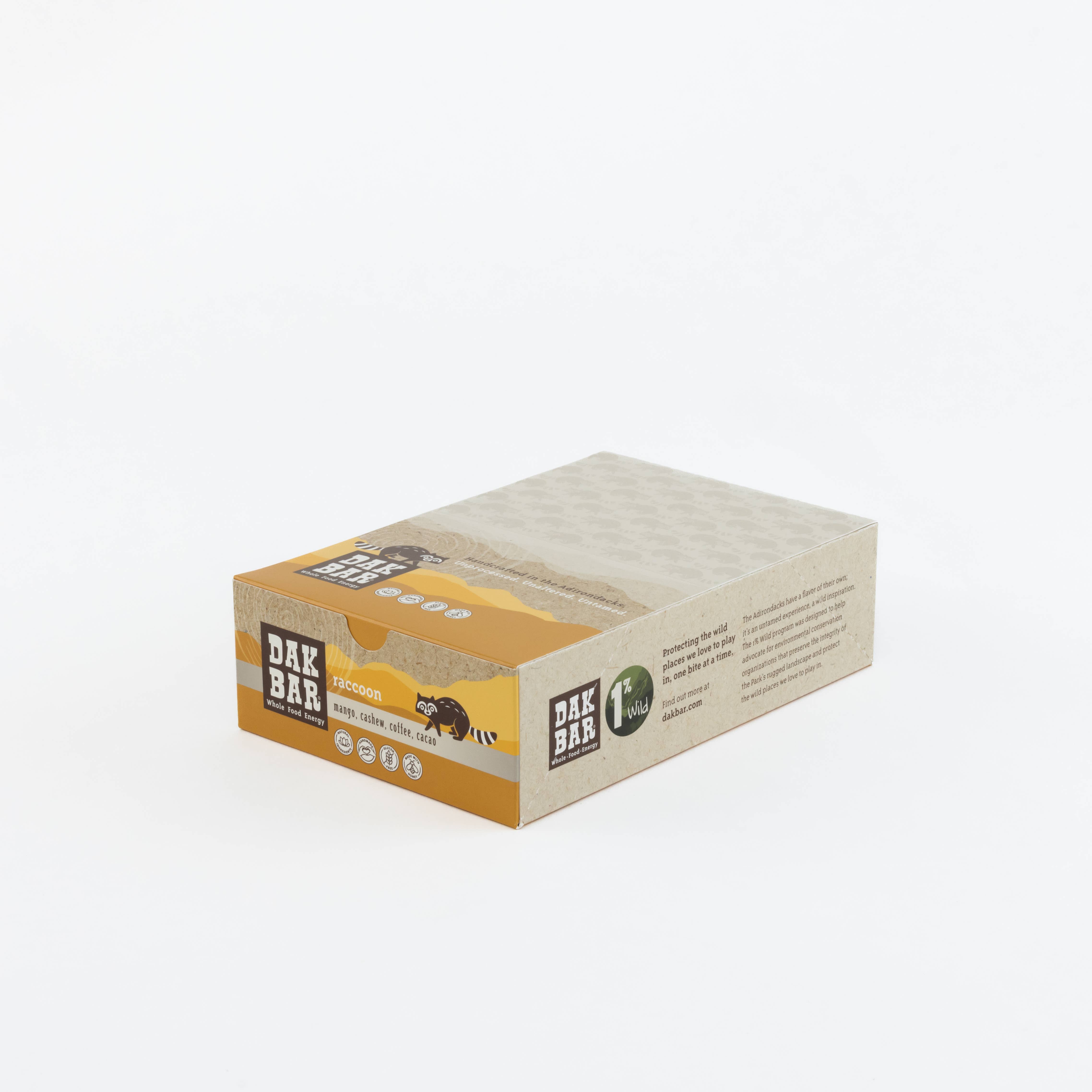 Dak Bar - Wholesale Snack Bar - Raccoon Bar - Cashew, Mango, Cacao, & Coffee Bean Snack Bar7