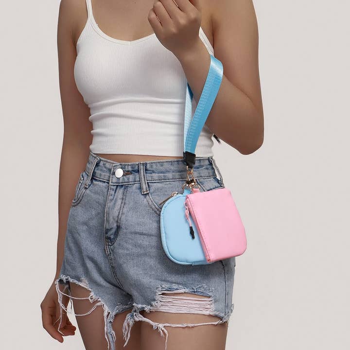 Double Pouch Wallet Wristlet for wholesale by The Lyrical Spirit, LLC