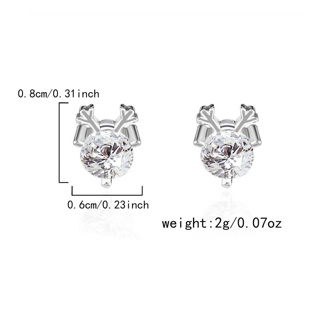 DOUBLJU - Wholesale Dangle Earrings - VERSATILE CHRISTMAS-THEMED EARRINGS_CWAJE0575323