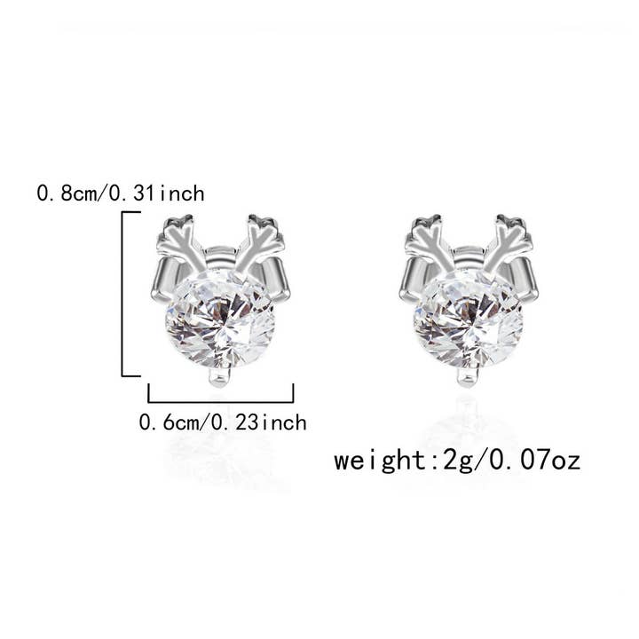 DOUBLJU - Wholesale Dangle Earrings - VERSATILE CHRISTMAS-THEMED EARRINGS_CWAJE0575323