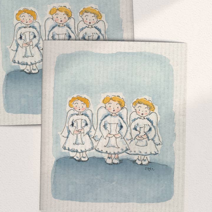 Engelen zingen voor wholesale door Sari's ArtWork