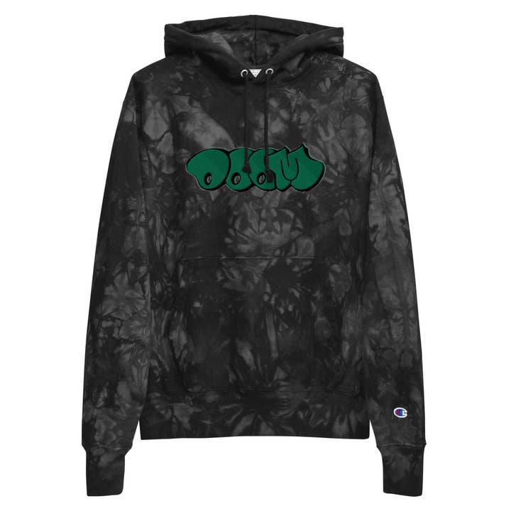 Sudadera con capucha bordada Champion Tie-dye de Legion of Doom para venta al por mayor de The Closet Junkies