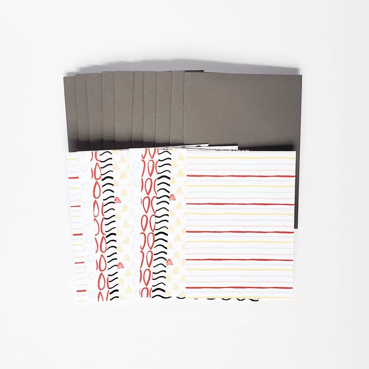 Lucky Dog Design Co. - Wholesale Stationery/Notecard Set - On Repeat Mini Card Set (Set of 10)4