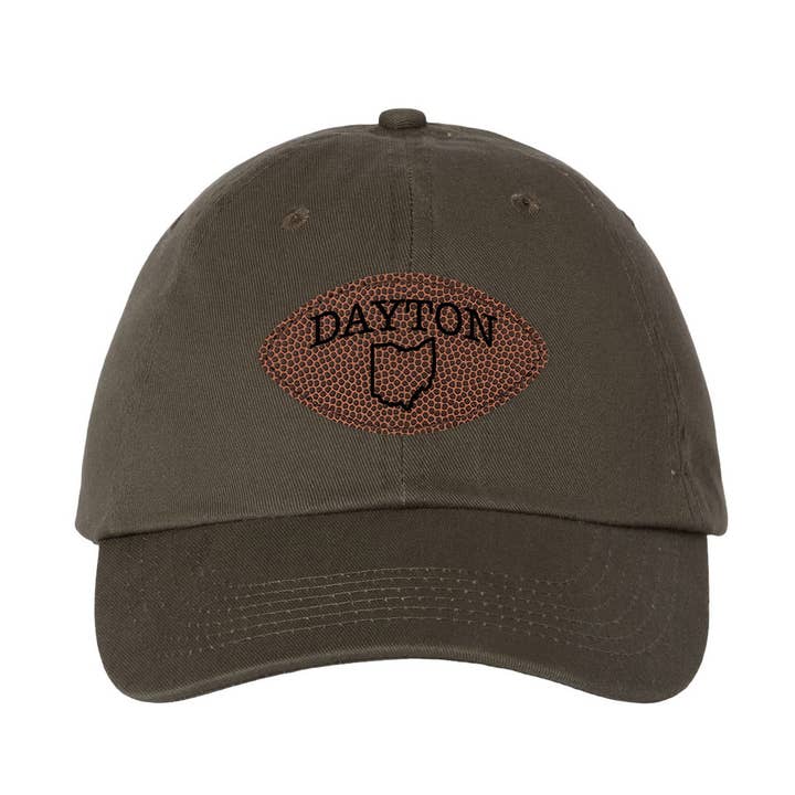 Dayton Ohio Football-Aufnäher für Papa für den Großhandel von Lucky Luna Apparel