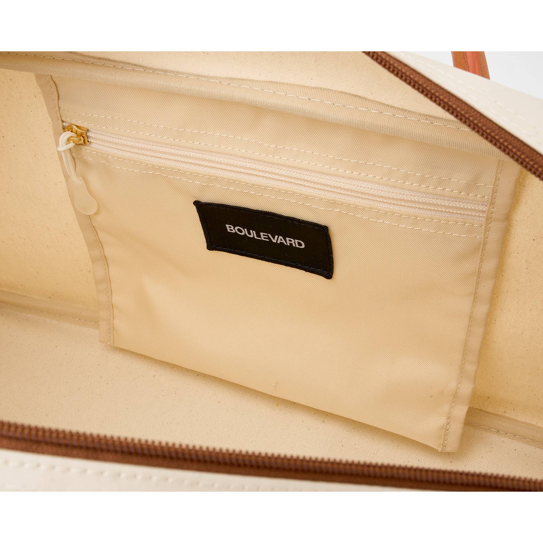 Boulevard - Wholesale Tote Bag - Women's - "Margo" Natural Mahjong Tote (Personalizable)14