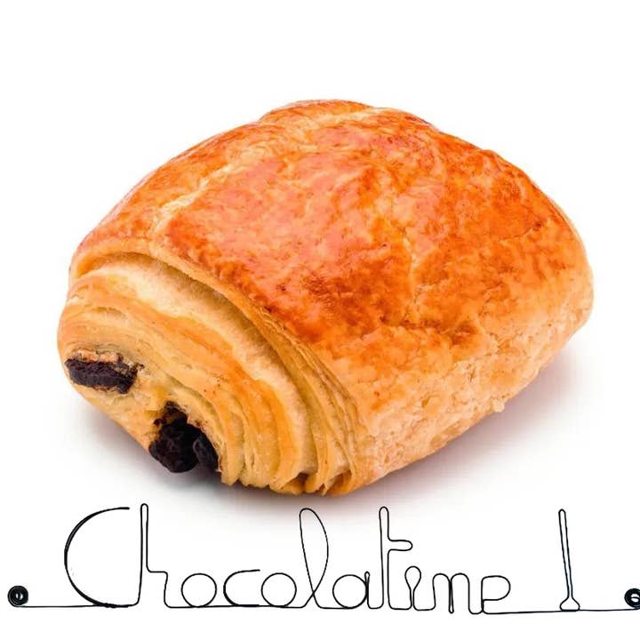 Décoration Murale en Fil de Fer "Chocolatine !" - à punaiser pour la vente par Bijoux de Mur