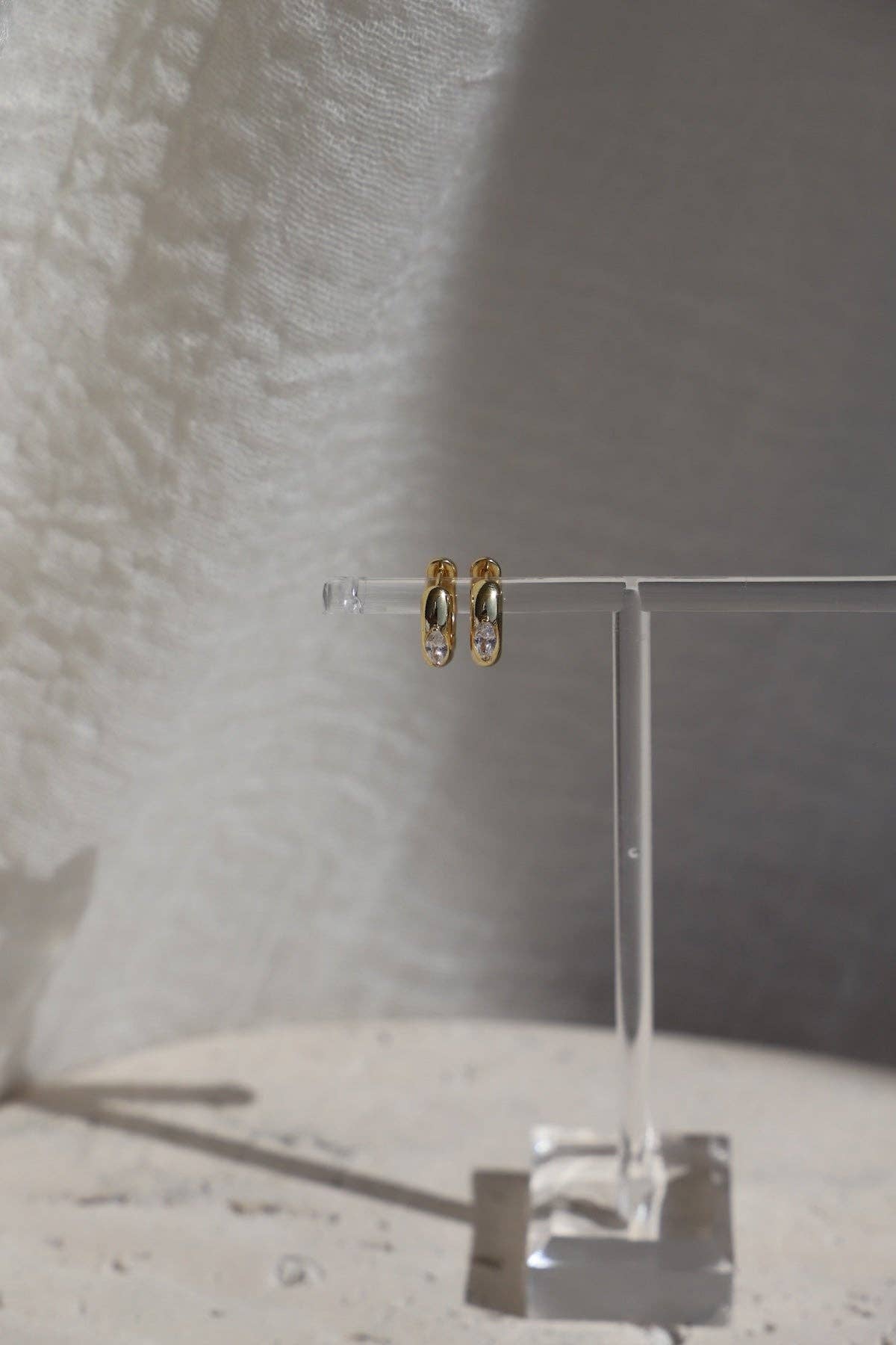 Katie Waltman Jewelry - Wholesale Huggie Earrings - AURUM HOOPS3