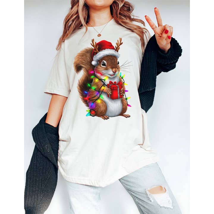 Julegern-sweatshirt, sjov juledyrskjorte for engroshandel hos NVC Ecommerce LLC