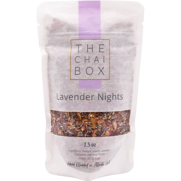 The Chai Box - Wholesale Loose Tea - Lavender Nights - Caffeine Free Rooibos Lavender Tea