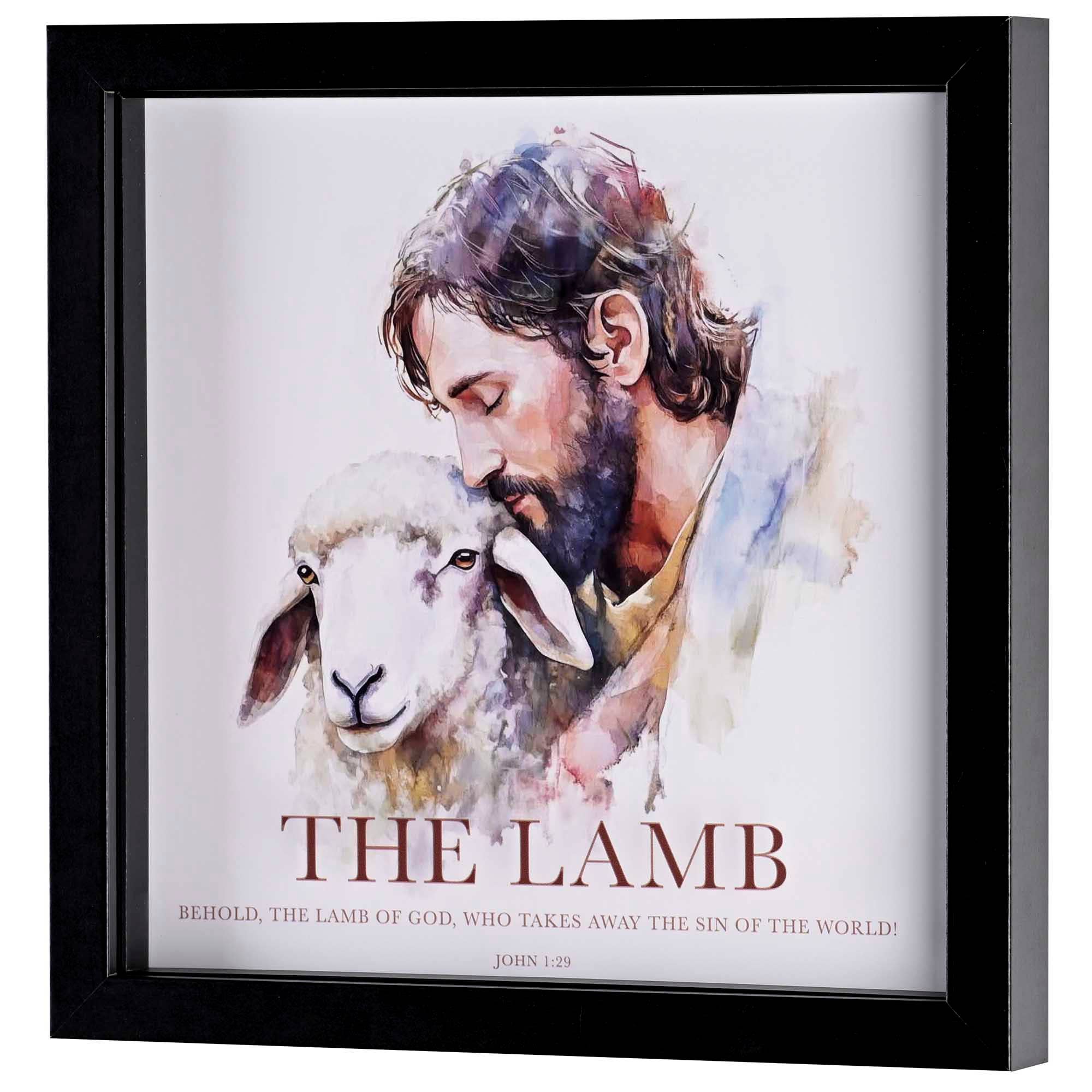 Dicksons - Wholesale Tafelbladdecoratie - Ingelijste Kunst Zie Het Lam van God1