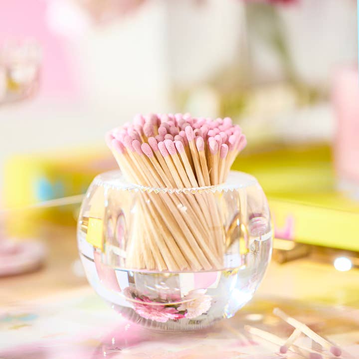 Tart By Taylor - Wholesale Match Holder - Round Match Striker - Light Pink Matches4