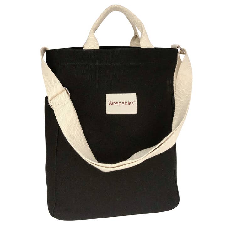 Wrapables.com - Wholesale Tote Bag - Women's - Wrapables Canvas Tote Bag,Casual Cross Body Shoulder Handbag