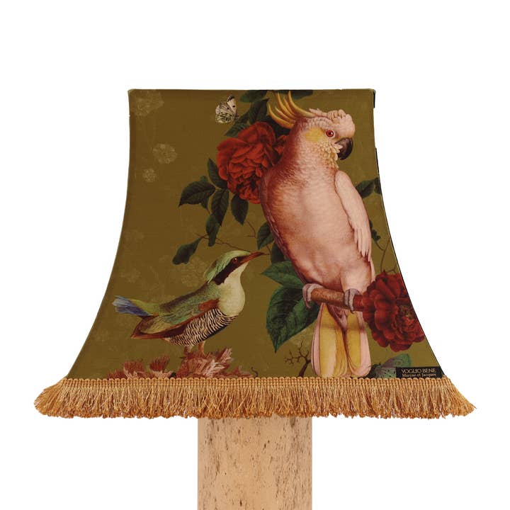 Voglio Bene - Vendita all'ingrosso Paralumi - Paralume a pagoda con frange Rio1