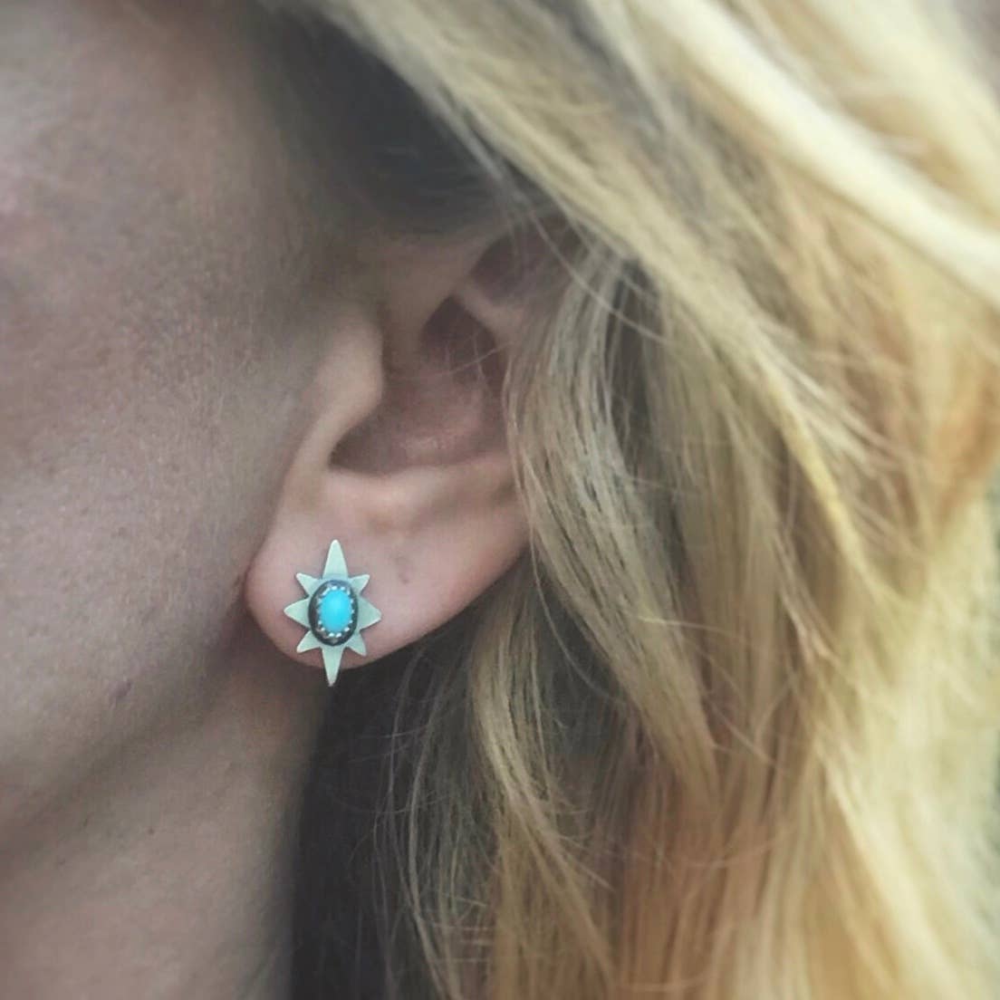 Blue and Blue - Wholesale Stud/Post Earrings - Polaris Studs - Turquoise7