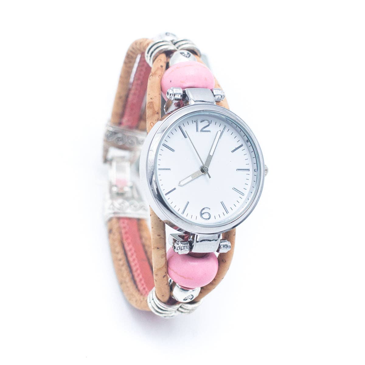 Meninas Bonitas Cork - Wholesale Wrist Watch - Women's - Handmade cork watch for women WA-255-RANDOM BOX9