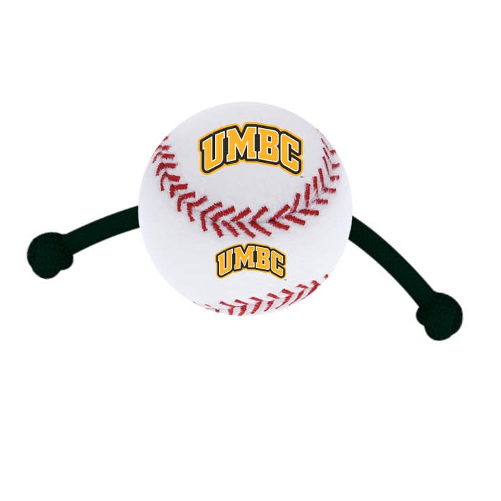 University of Maryland Baltimore - Baseball Tug Toy for wholesale by All Star Dogs