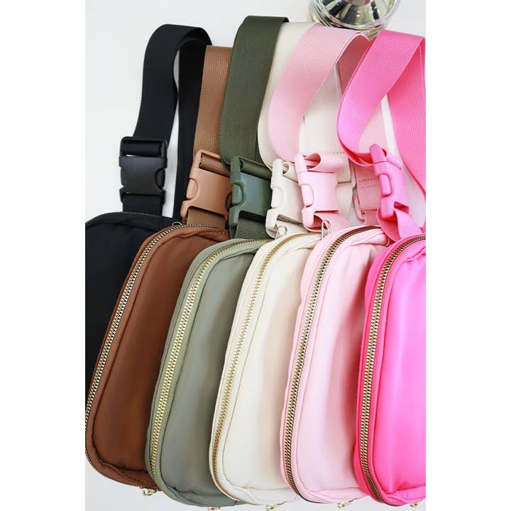 Love and Repeat - Wholesale Belt Bag - Women's - Solid Color Crossbody Fanny Pack Belt Bag7