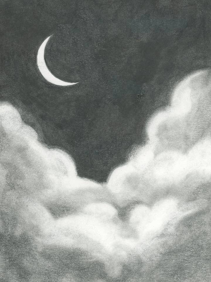 Sky || Åben Udgave Udsmykket Giclée for engroshandel hos Oscen || Nen Chang & Liz Tecca