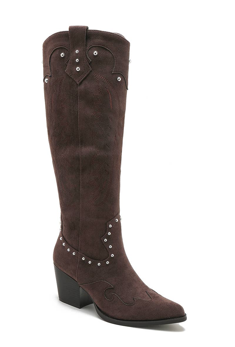 Joia Paris - Wholesale Cowboy Boots - Women's - WZ-95 HEELED AND STUDDED COWBOY BOOTS8