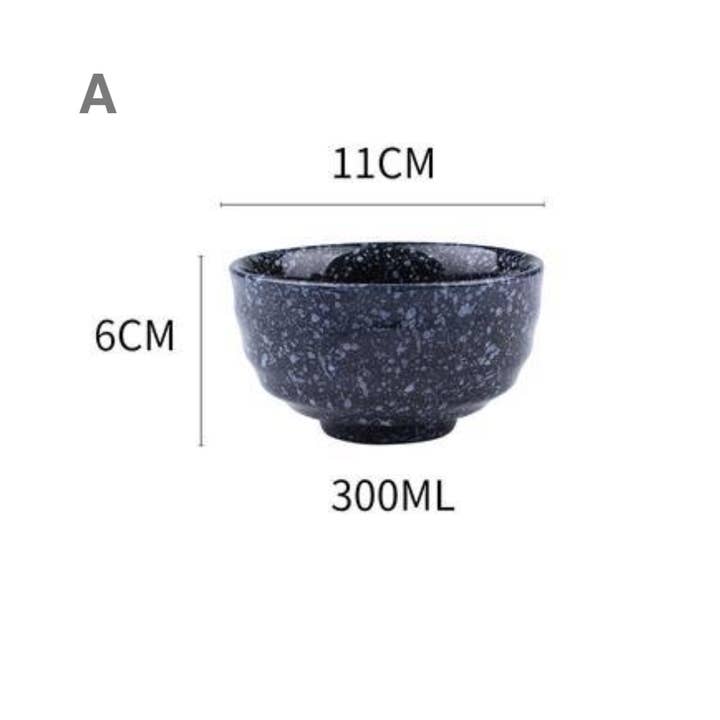 Homerely - Vendita all'ingrosso Ciotola - Ciotola in ceramica da 4,5 pollici in stile giapponese