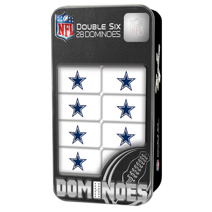 Masterpieces Puzzles - Wholesale Dominoes - Dallas Cowboys Dominoes