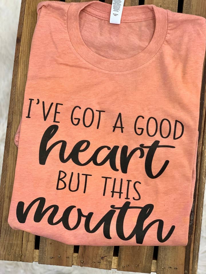 Good heart but this mouth for wholesale by The leopard shack