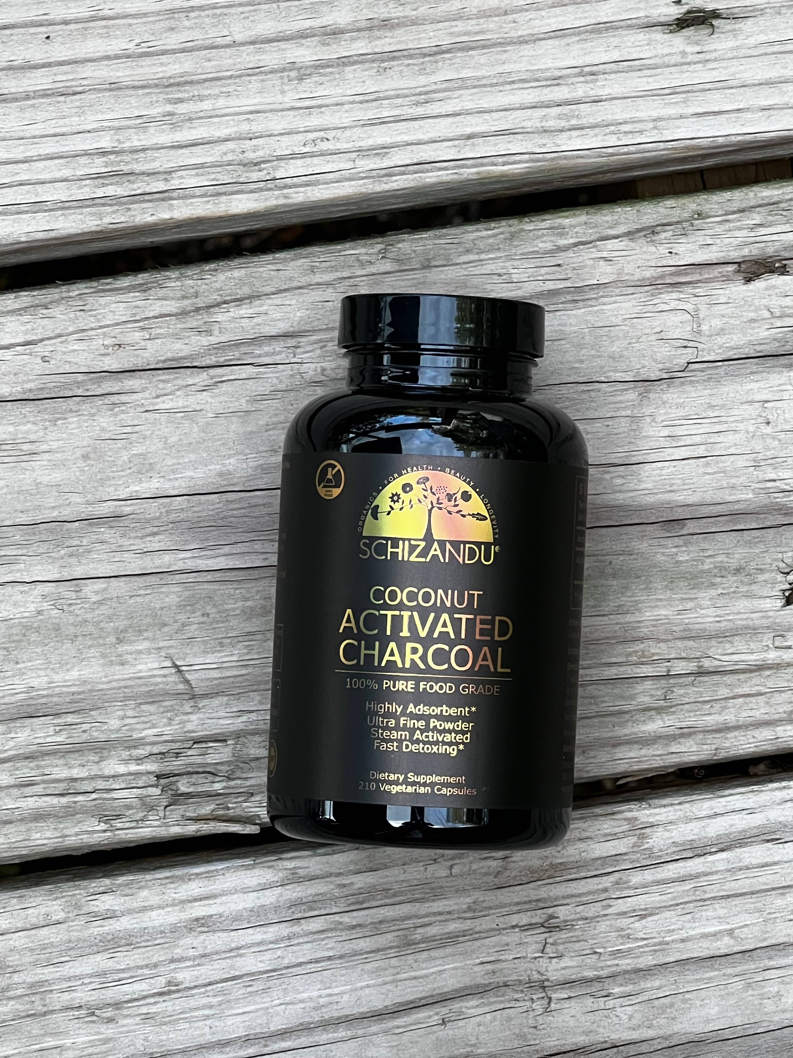 Schizandu Organics - Vente Supplément oral/vitamine - Gélules de charbon actif de noix de coco biologique 100 % qualité alimentaire2