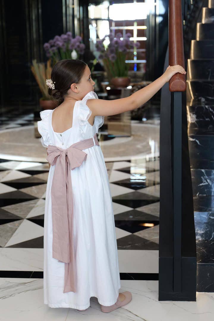 Baby Popit - Wholesale Dress - Kids - Simply long communion dress2