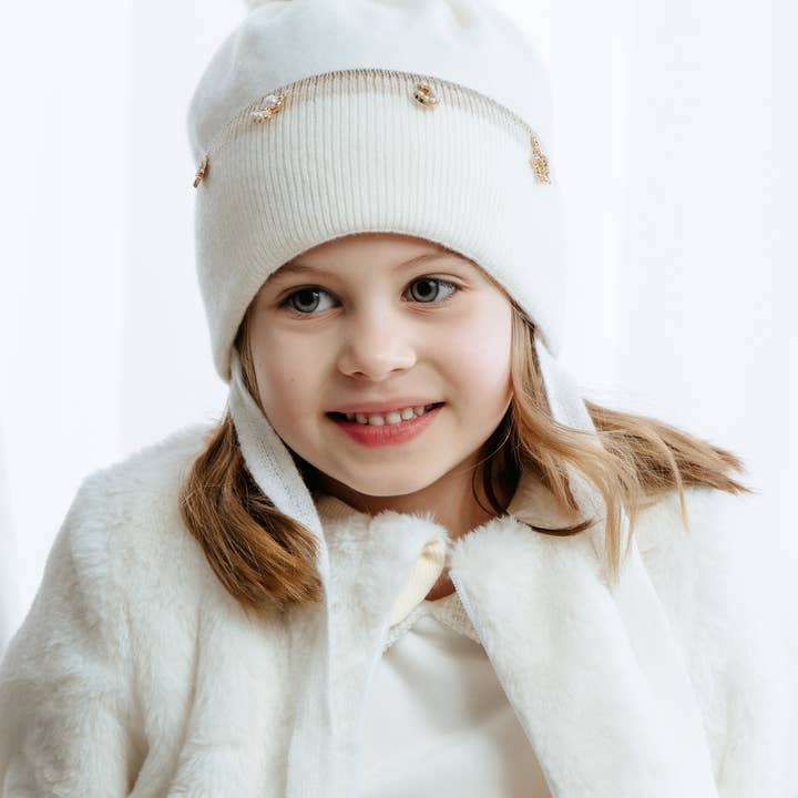 JAMIKS - Wholesale Beanie – Kids - Girls’ Winter Hat with Merino Wool Tabita2
