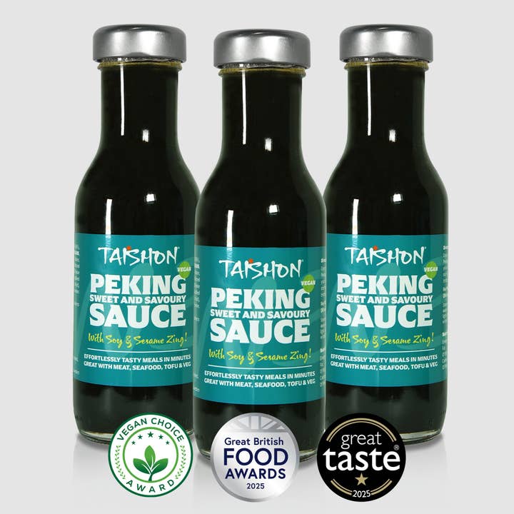 TAISHON PEKING SWEET AND SAVOURY SAUCE (CASE OF THREE) (VEGAN) for wholesale by Taishon