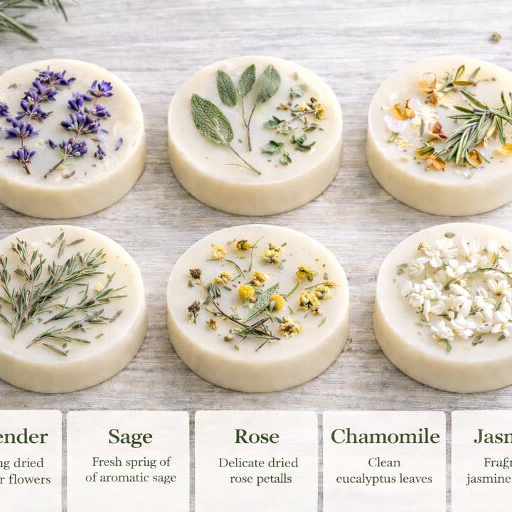 Saltroot Apothecary - Wholesale Wax Melt - Botanical Wax Melt Rounds | Bulk Wholesale1
