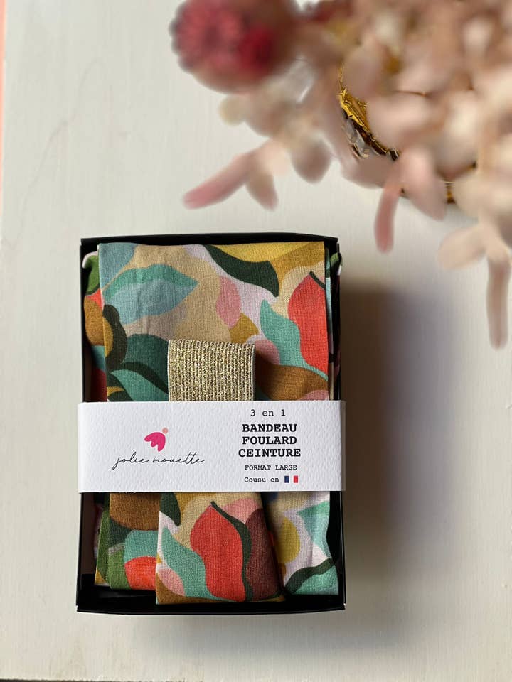 Belt Sash - Colette - Aqua Green - Wide for wholesale by Jolie mouette