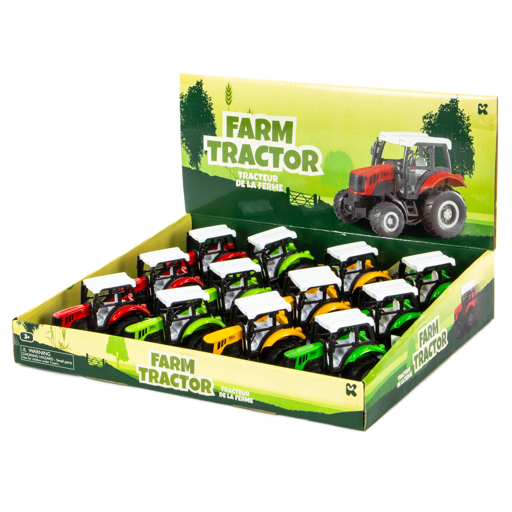 Keycraft - Wholesale Toy Car/Truck - Kids - Keycraft Diecast Toy Pull Back Tractor1