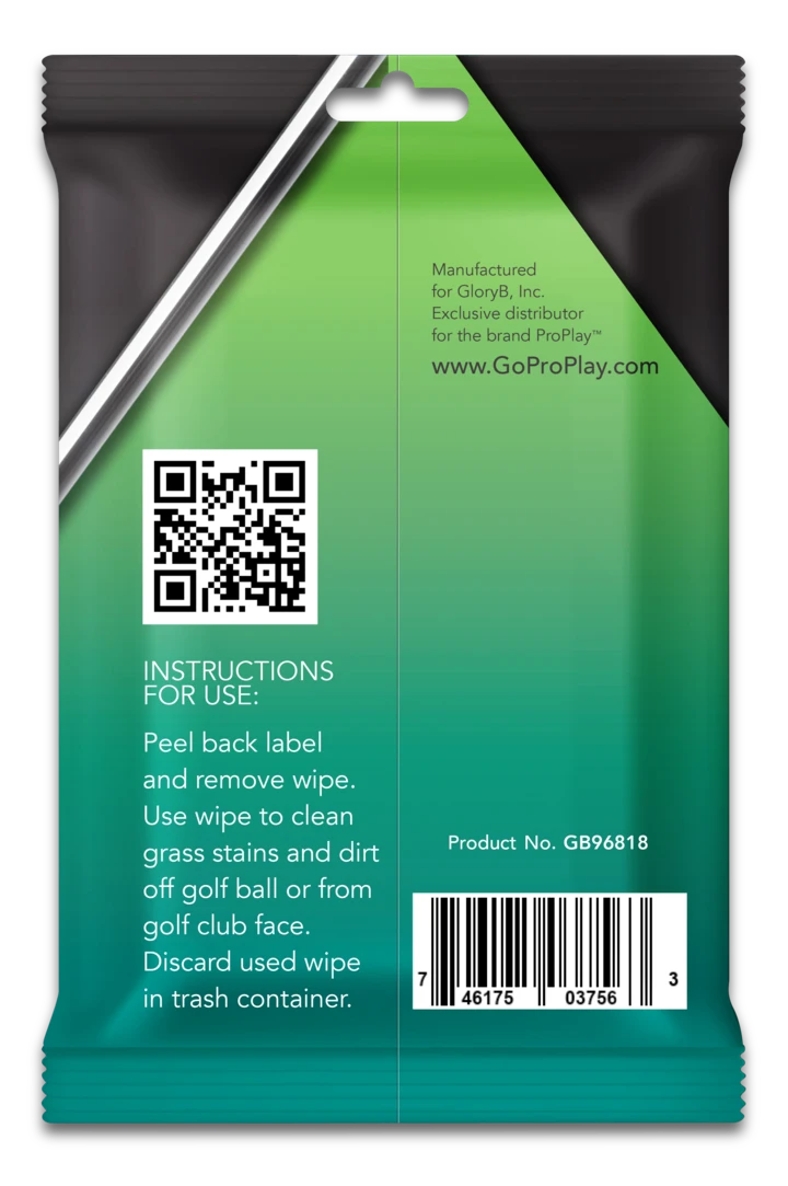 ProPlay Golf - Wholesale Sportieve accessoires - ProPlay Golf reinigingsdoekjes voor golfballen en clubs1