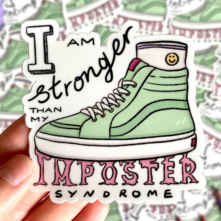 „Bedrager Syndrome“ diecut mærkat for engroshandel hos Afroditi's Art