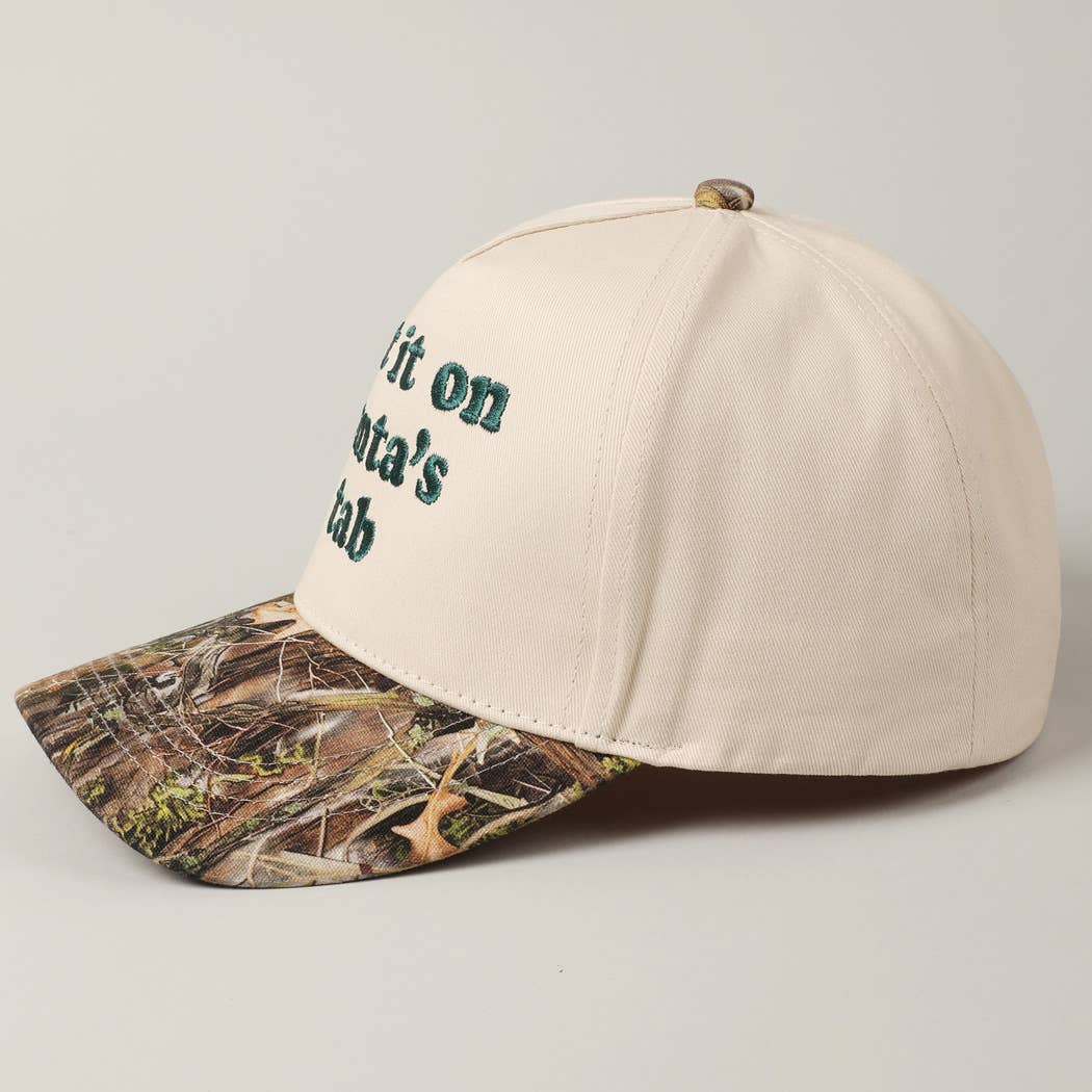 Fashion City - Wholesale Trucker Hat - Unisex - Put It On Santa's Tab Embroidery Two-Tone Hat15