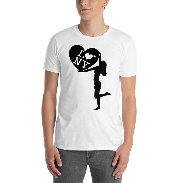 I love New York Unisex-T-Shirt für den Großhandel von Souverista