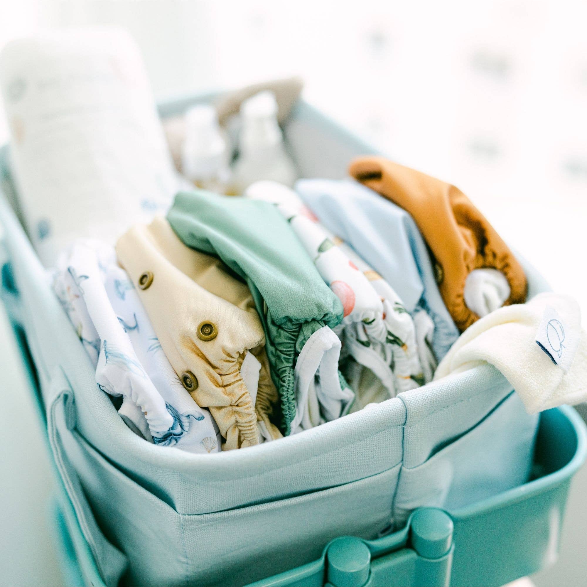 Just Peachy - Wholesale Nappy (cloth) – Baby - Cloth Diapers Nature Collection Single Set -Farmer's Market11