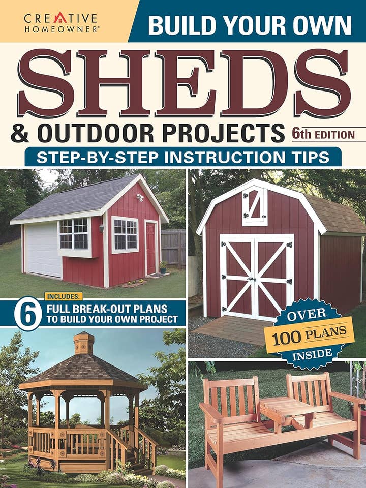 Build Your Own Sheds & Outdoor Projects - 6th Edition for wholesale by Fox Chapel Publishing