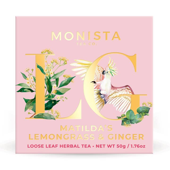 Matilda's Lemongrass & Ginger Mini Taster for wholesale by Monista Tea Co.