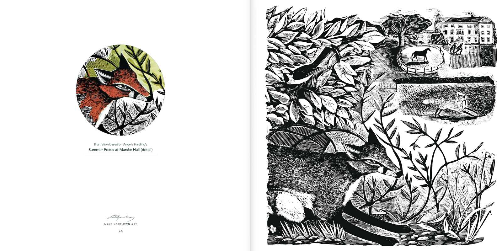 Simon & Schuster - Wholesale Coloring & Activity Book - Adult - Angela Harding Coloring Book by3