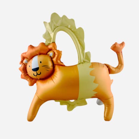 Standing Matte Circus Lion Foil Balloon for wholesale by Partybarco