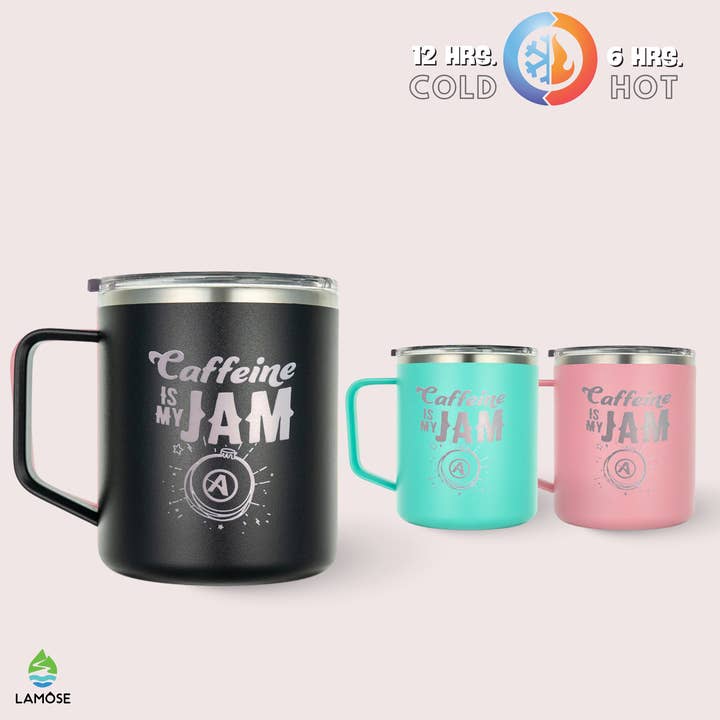 Tazza Isolata Personalizzata con Logo Aziendale Inciso per Caffetterie per la vendita all'ingrosso da parte di LAMOSE